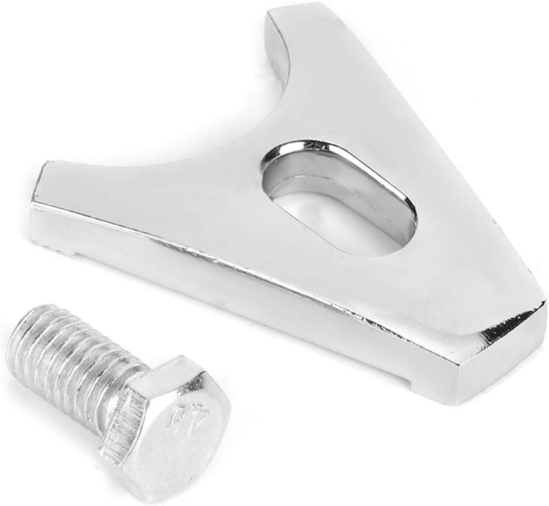 Kodrily SBC Distributor Hold Down Clamp BBC, Chrome Steel Engines Distributor Clamp with Distributor Hold Down Bolt Compatible with Chevy Distributors V8 V6, 1Pcs - Image 4